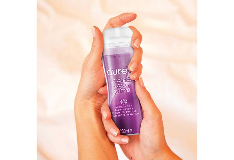 durex Gleit- und Massagegel Play Massage - Massage Gel - 7 fl oz / 200 ml von durex