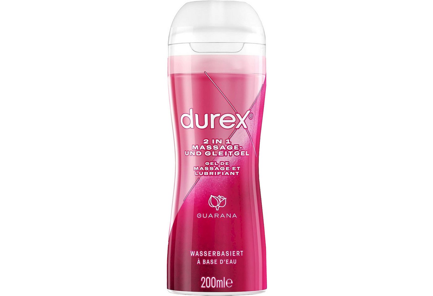 durex Gleitgel Durex PLAY Gleitgel: 2in1 Guarana 200 ml Massage&Gleitgel von durex