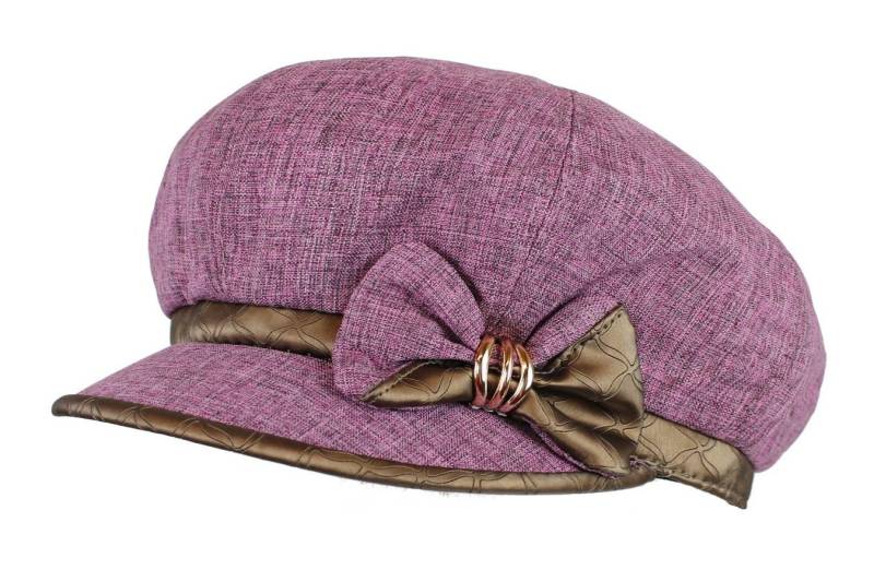 dy_mode Ballonmütze Damen Ballonmütze Weicher Hut Schirmmütze Frauen Mütze Elegant von dy_mode