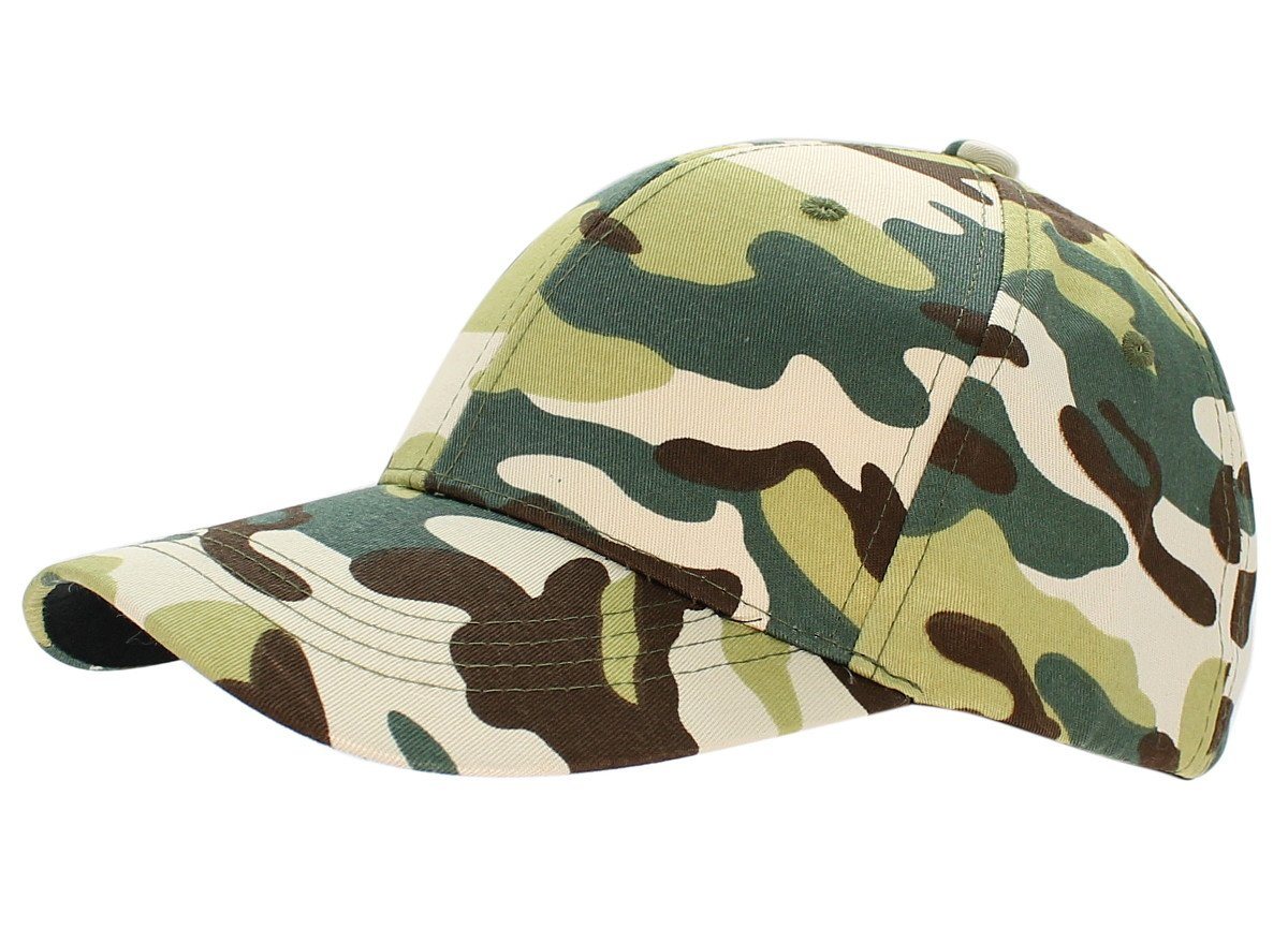 dy_mode Baseball Cap Basecap Herren Kappe Camouflage Army Muster Damen Schirmmütze mit Belüftungslöcher von dy_mode