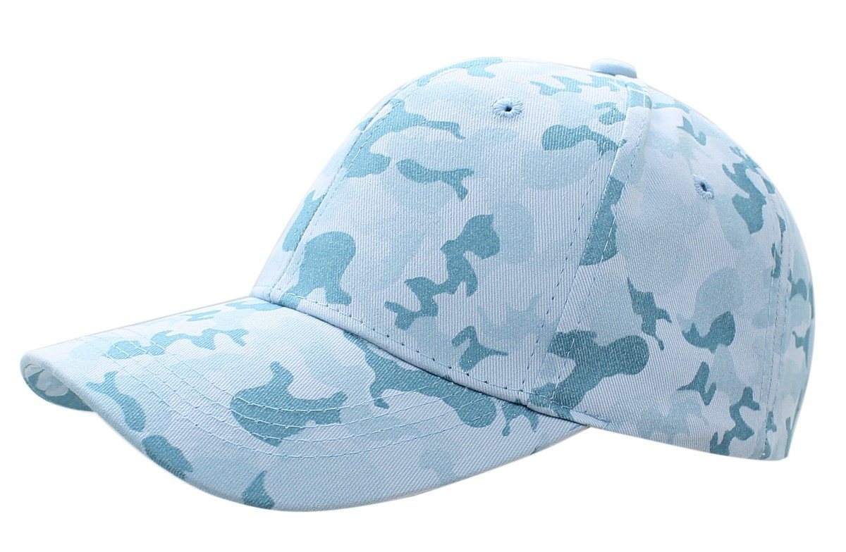 dy_mode Baseball Cap Camouflage Kappe Damen Basecap Herren Army Muster Schirmmütze Bunt One Size, mit Belüftungslöcher, Unisex von dy_mode