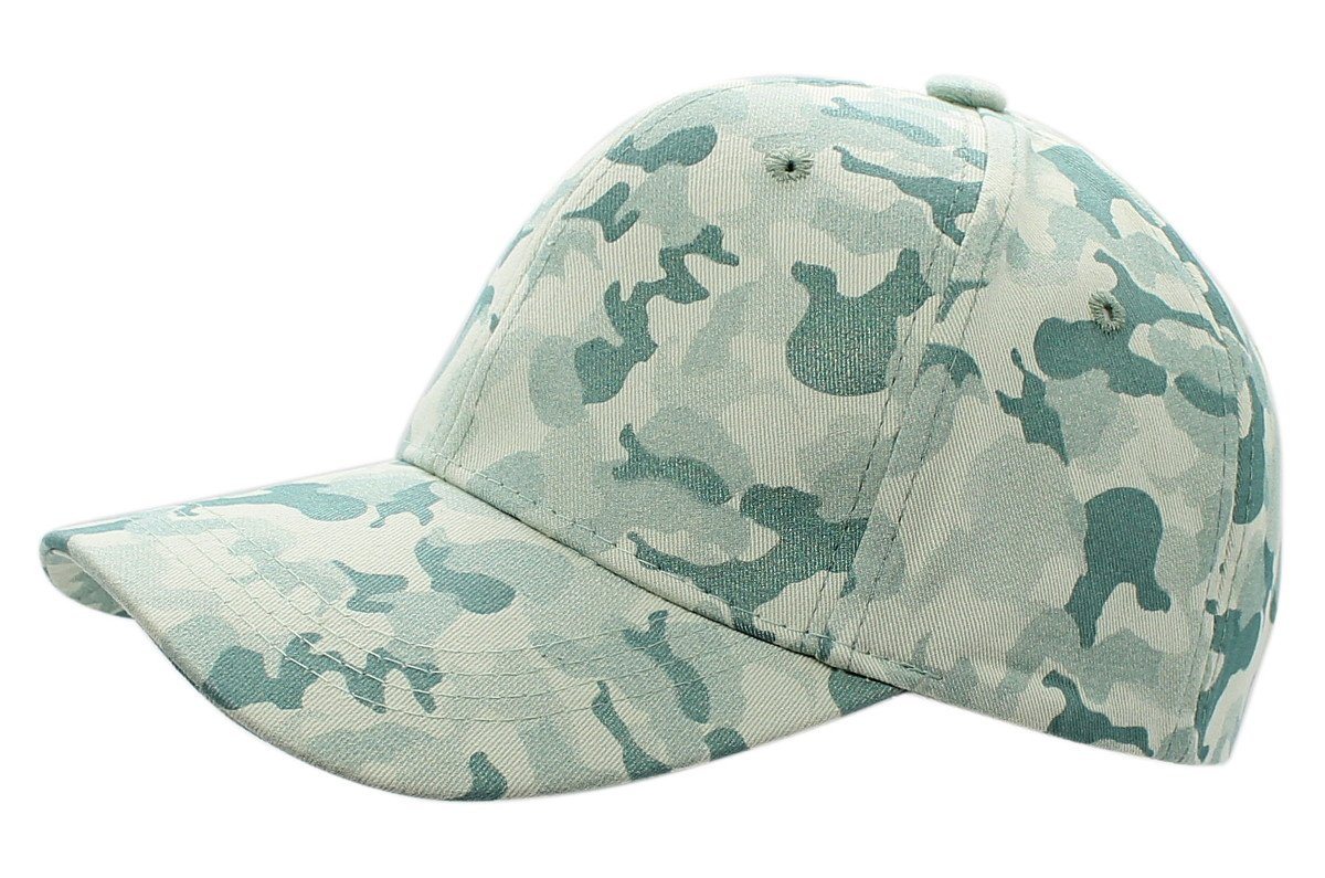 dy_mode Baseball Cap Camouflage Kappe Damen Basecap Herren Army Muster Schirmmütze Bunt One Size, mit Belüftungslöcher, Unisex von dy_mode
