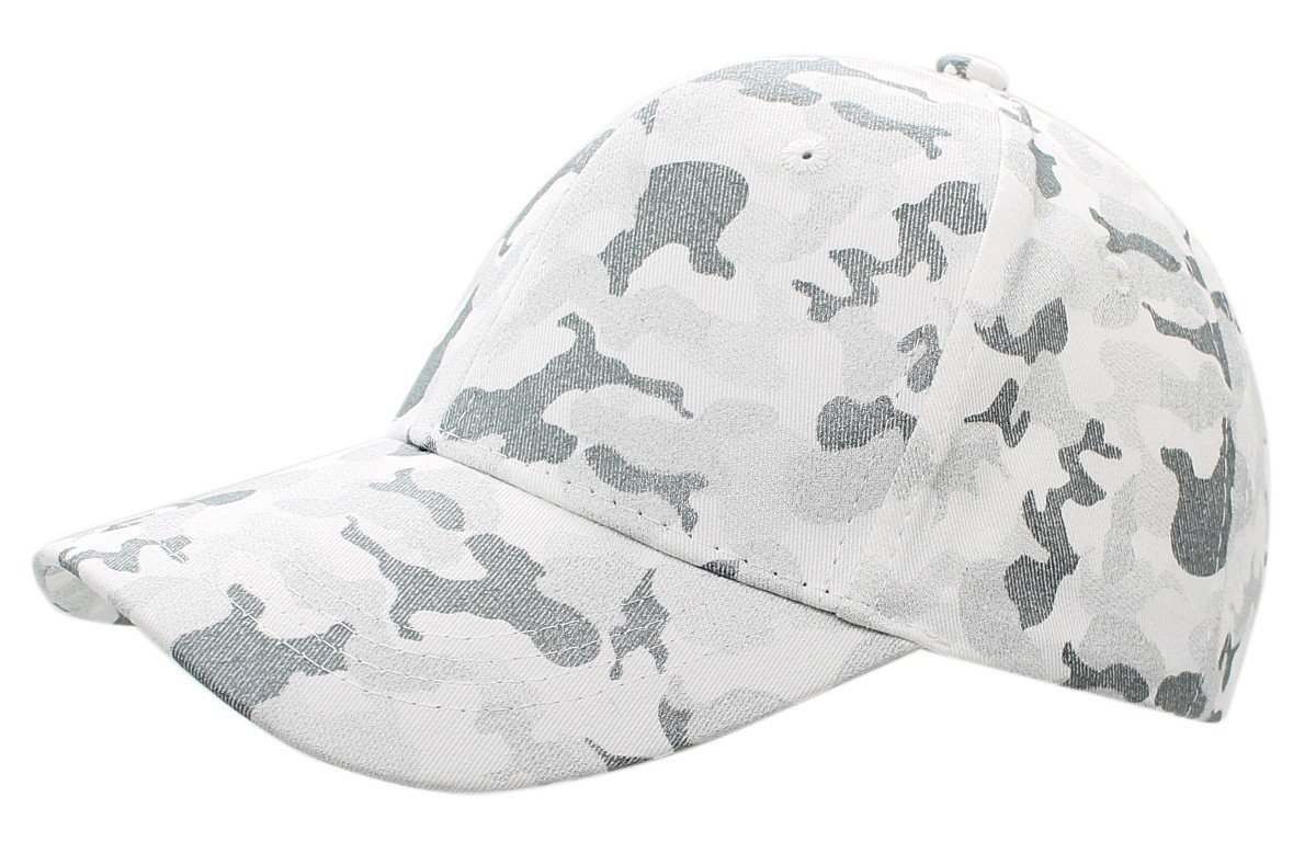 dy_mode Baseball Cap Camouflage Kappe Damen Basecap Herren Army Muster Schirmmütze Bunt One Size, mit Belüftungslöcher, Unisex von dy_mode