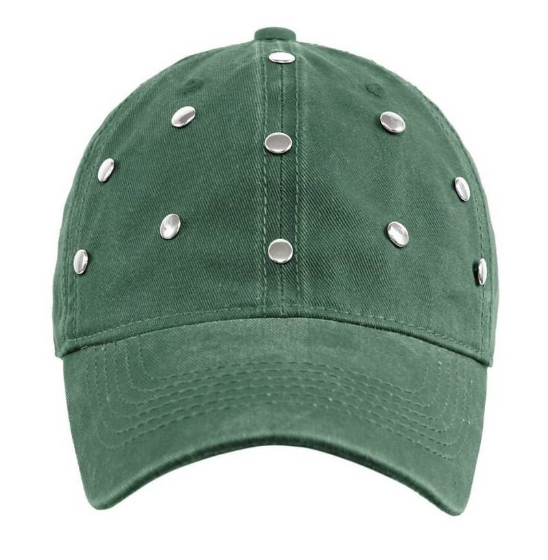 dy_mode Baseball Cap Damen Baseball Cap Herren Kappe Unisex Mütze mit Nieten Basecap Mit Luftlöcher, Glitzer/Nieten von dy_mode
