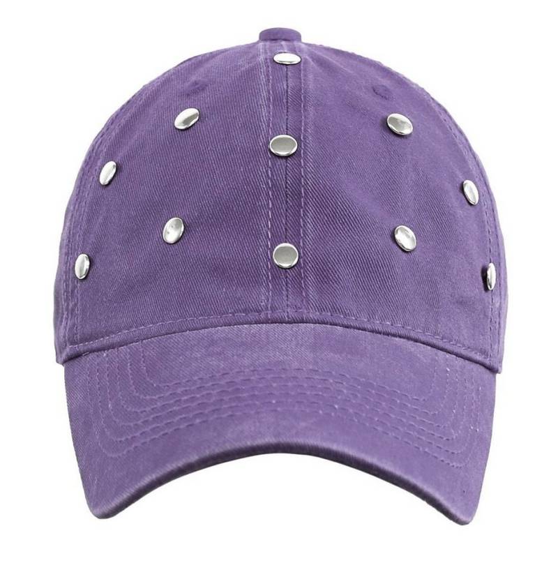 dy_mode Baseball Cap Damen Baseball Cap Herren Kappe Unisex Mütze mit Nieten Basecap Mit Luftlöcher, Glitzer/Nieten von dy_mode