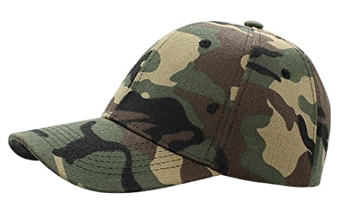 dy_mode Basecap Unisex Kappe Army Muster Camouflage Damen Herren Baseball Cap Mütze - K105 (K105-BasicArmy) von dy_mode