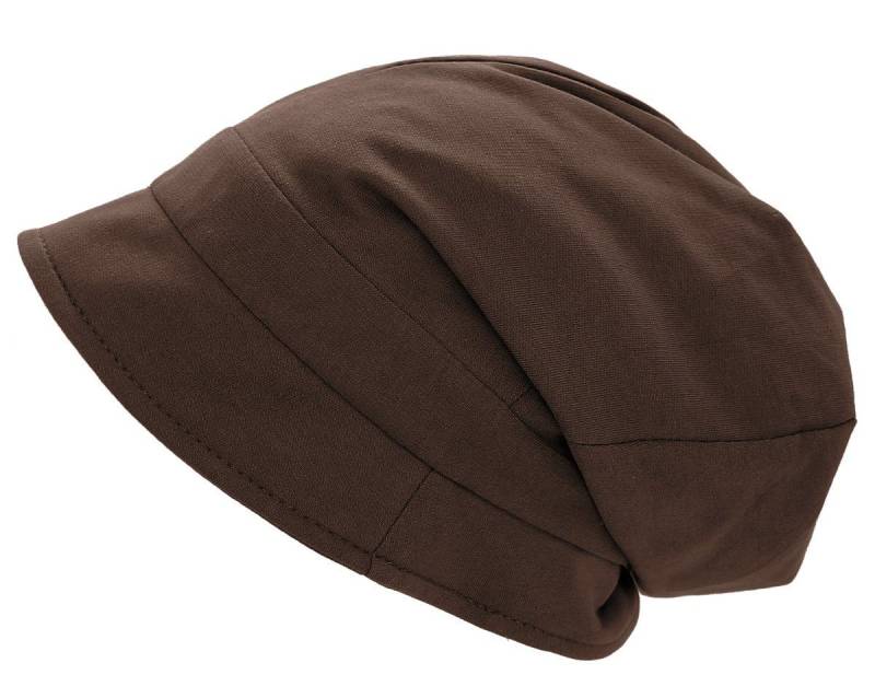 dy_mode Beanie Unisex Beanie Mütze mit weichem Schirm Unifarben Schirmmütze Unifarben von dy_mode