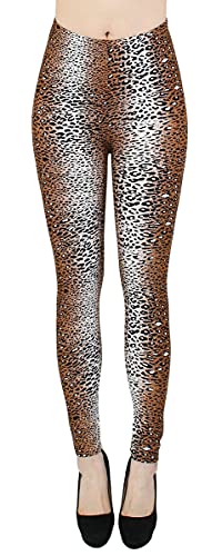 dy_mode Damen Leggings Tiermuster Leggins Tiger Zebra Print - JL144 (JL553-TigerQueen) von dy_mode