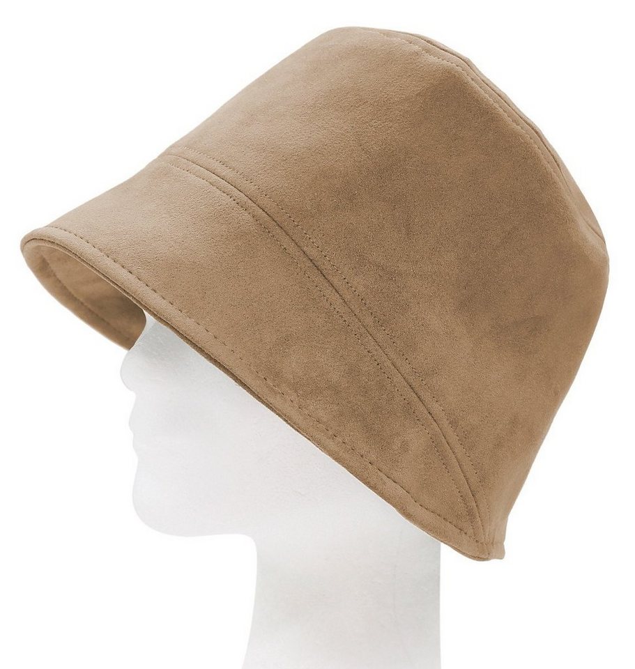 dy_mode Fischerhut Damen Fischerhut Topfhut Anglermütze Bucket Hat Mütze Einfarbig Bucket Hat von dy_mode