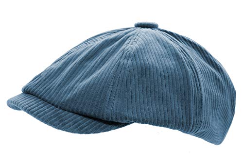 dy_mode Flatcap Damen Herren Schiebermütze Kappe Schirmmütze Unisex Mütze - BM127 (BM127-AltPetrol) von dy_mode