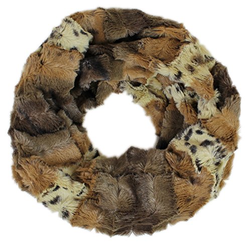 dy_mode Kunstpelz Loop Schal Damen/Kunst Fell Schal - SP014 (SP014-ShadeFour) von dy_mode