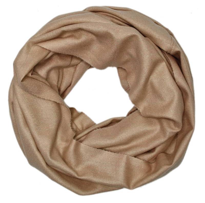 dy_mode Loop Damen Loopschal Unifarben Rundschal & Schlauchschal für Herbst/Winter, in Unifarbe von dy_mode