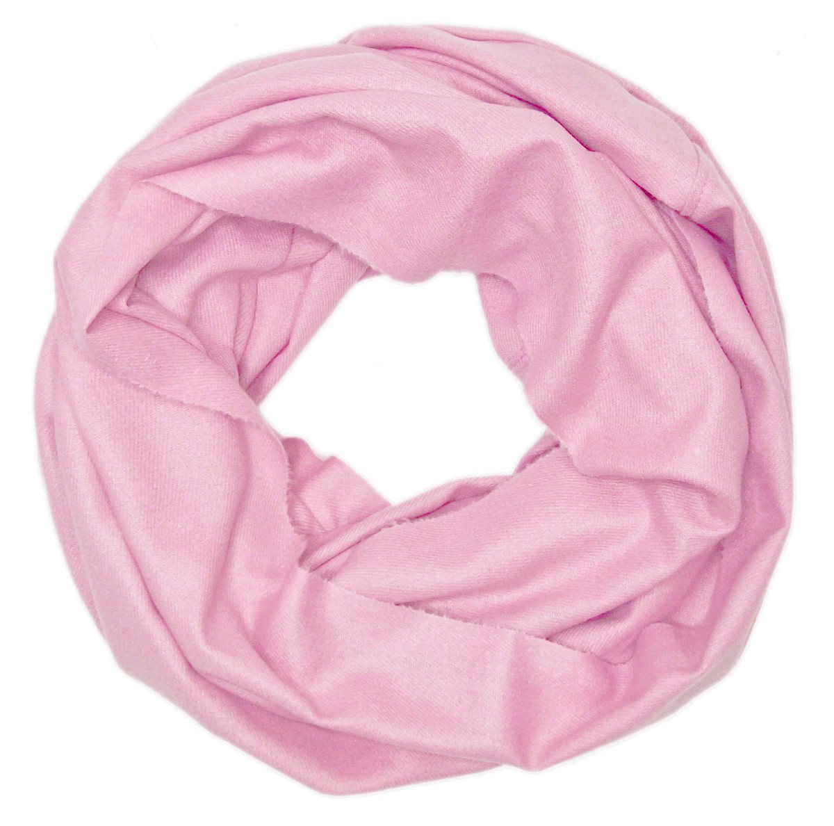 dy_mode Loop Damen Loopschal Unifarben Rundschal & Schlauchschal für Herbst/Winter, in Unifarbe von dy_mode