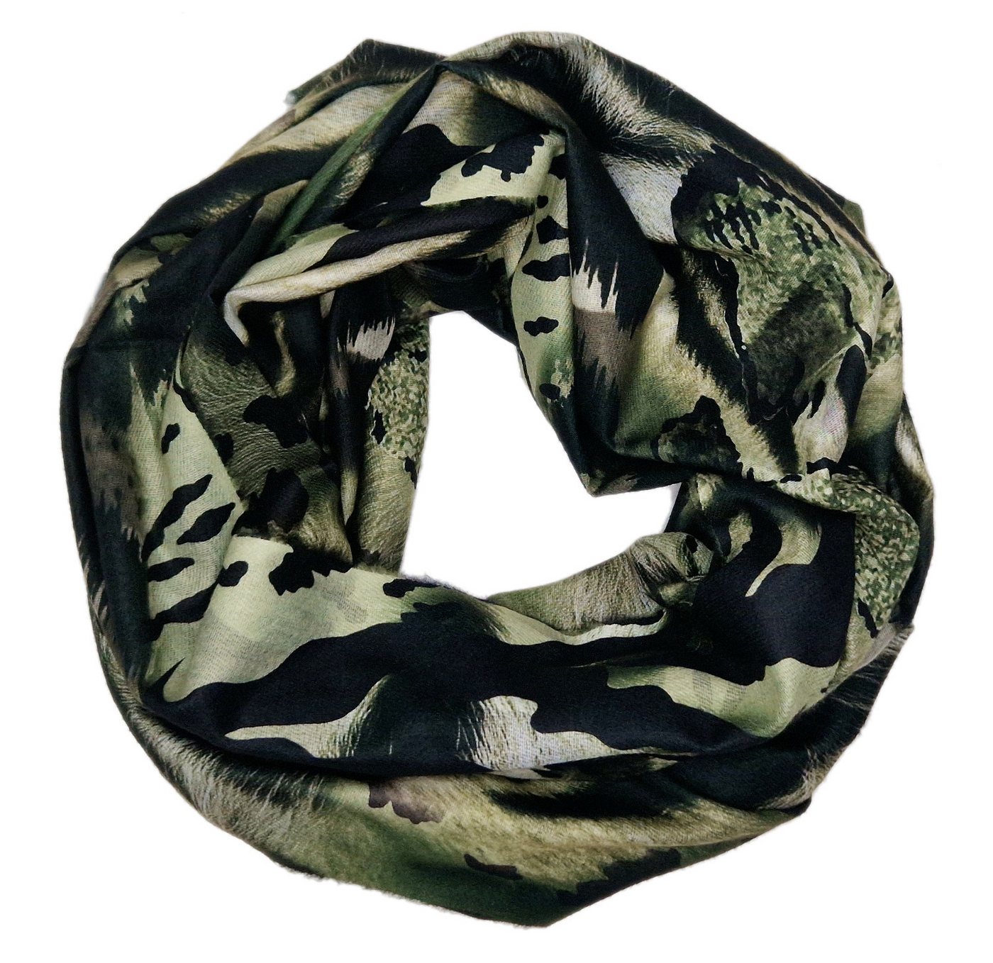 dy_mode Loop Damen Loopschal mit Animal-Print Rundschal Schlauchschal, Animal-Print im Leo-Tiger-Look dy_mode Loop Damen Loopschal mit Animal-Print Rundschal Schlauchschal, Animal-Print im Leo-Tiger-Look von dy_mode