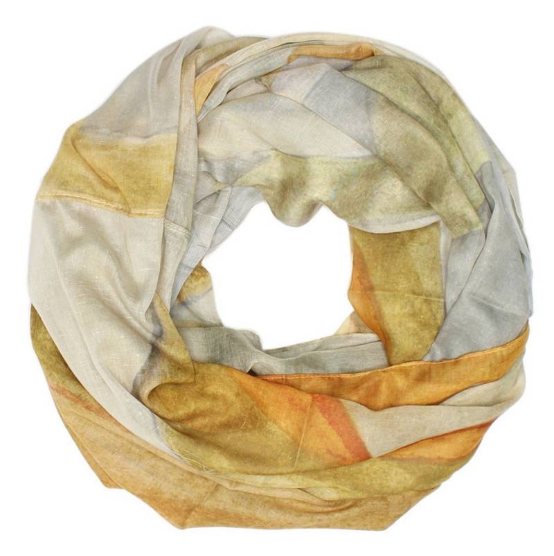 dy_mode Loop Damen Loopschal mit Farbverlauf – Leichter Sommer Schlauchschal von dy_mode