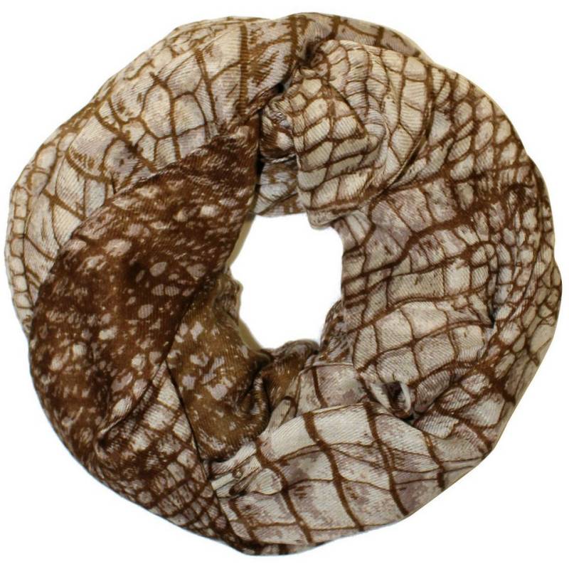 dy_mode Loop Damen Schlauchschal Tierdruck & Paisley Muster Loopschal Rundschal von dy_mode