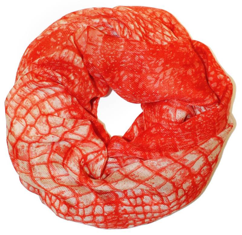 dy_mode Loop Damen Schlauchschal Tierdruck & Paisley Muster Loopschal Rundschal von dy_mode