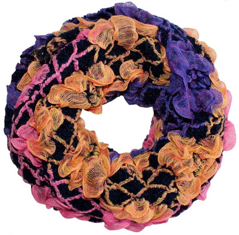 dy_mode Loop Winter Schal Damen Schlauchschal Flauschig Warm Rundschal Strickschal, Flauschig von dy_mode