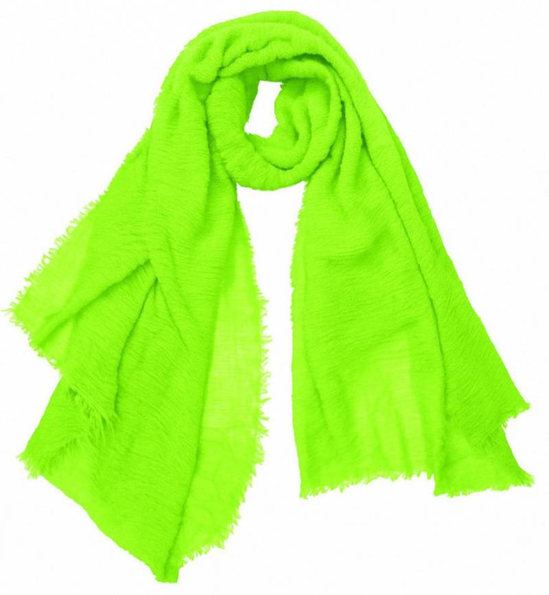 dy_mode Modeschal Damen Schal in Unifarben Halstuch Schultertuch Weicher Stoff, feine Fransen von dy_mode