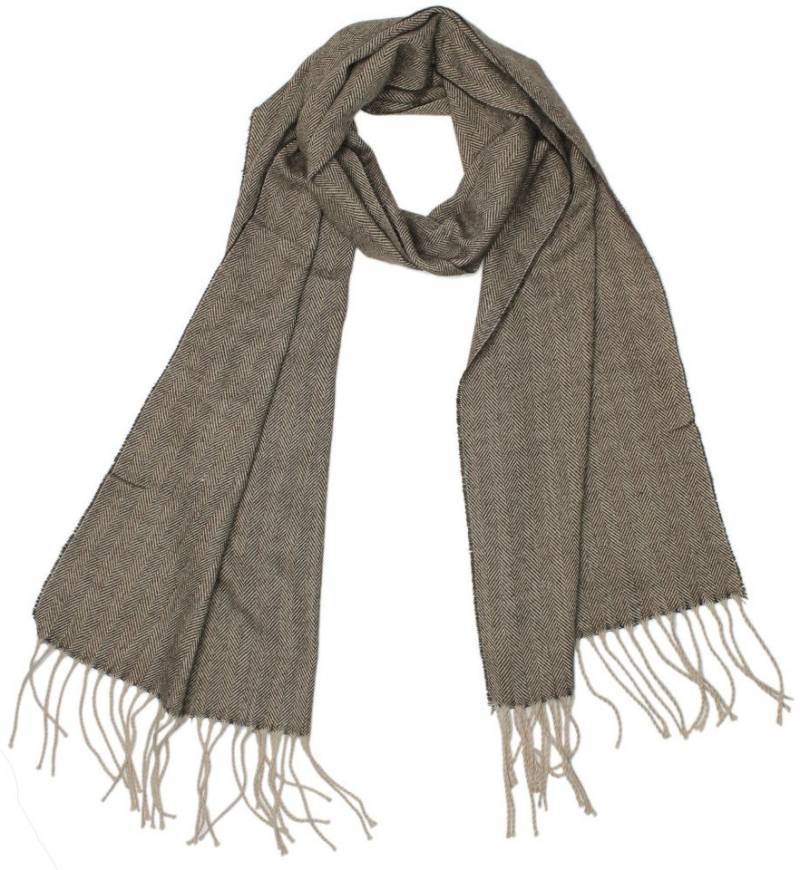 dy_mode Modeschal Eleganter Unisex Schal mit Fransen – Halstuch Leicht und weich, mit Fransen von dy_mode