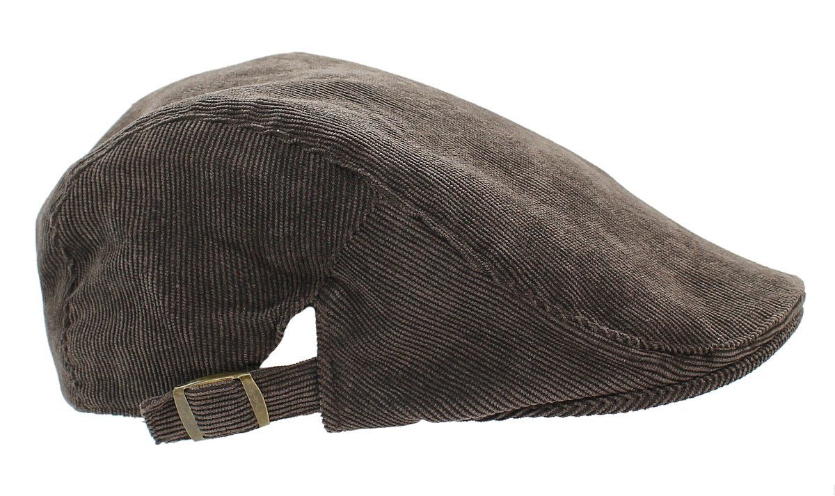 dy_mode Schiebermütze Flatcap Herren Kappe Damen Schiebermütze Schirmmütze Unisex Unifarben von dy_mode