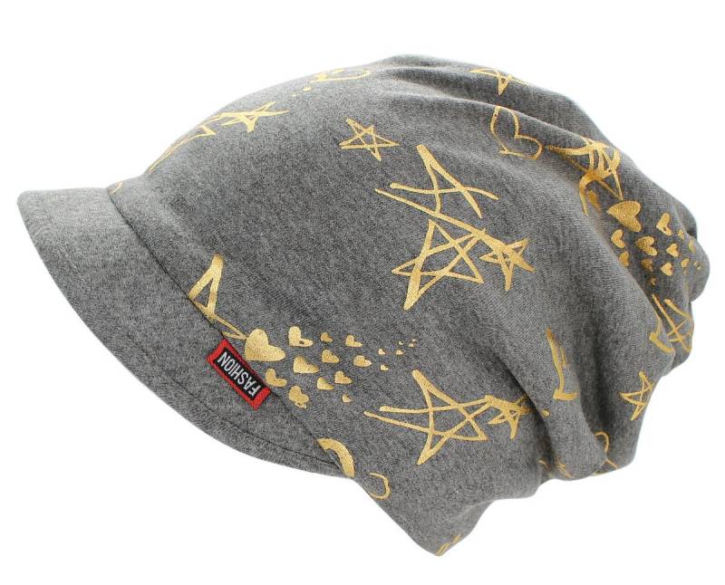 dy_mode Schirmmütze Damen Beanie Mütze mit weichem Schirm Schirmmütze Beaniemütze mit weichem Schirm von dy_mode