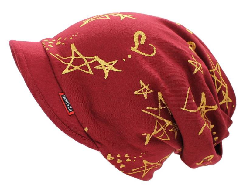 dy_mode Schirmmütze Damen Beanie Mütze mit weichem Schirm Schirmmütze Beaniemütze mit weichem Schirm von dy_mode
