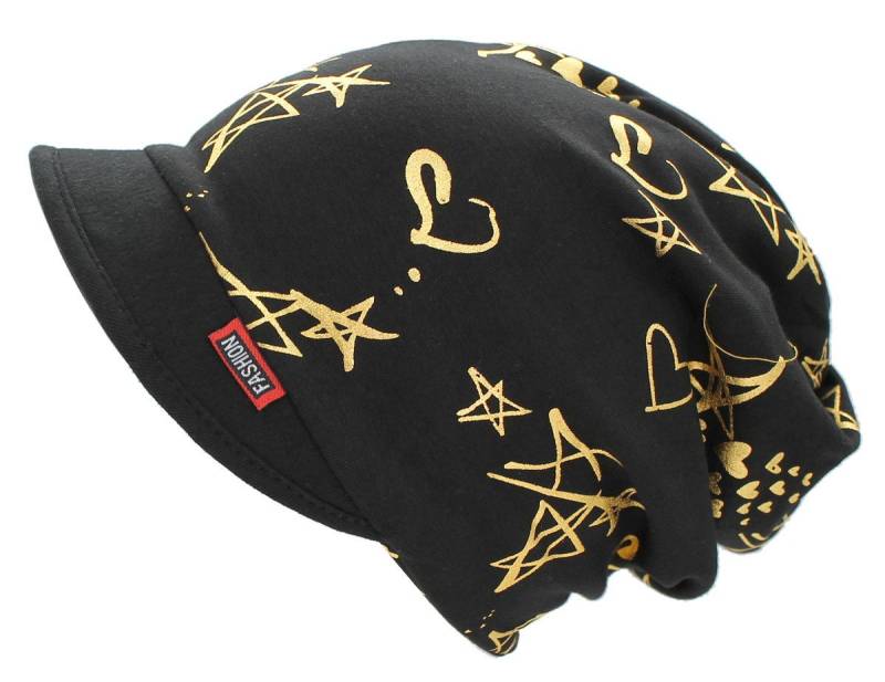 dy_mode Schirmmütze Damen Beanie Mütze mit weichem Schirm Schirmmütze Beaniemütze mit weichem Schirm von dy_mode
