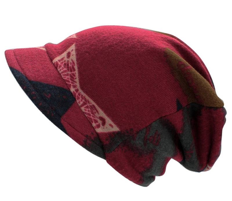 dy_mode Schirmmütze Damen Slouch Beanie mit weichem Schirm – leicht & wärmend Schirmmütze weicher Schirm, verstaubar von dy_mode