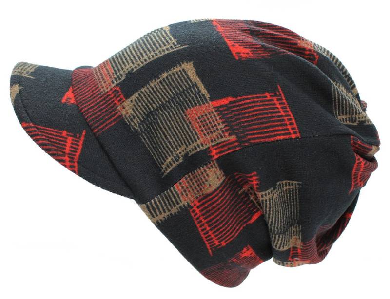 dy_mode Schirmmütze Unisex Schirmmütze Beanie Mütze mit Innenfutter und weichem Schirm mit Innenfutter von dy_mode