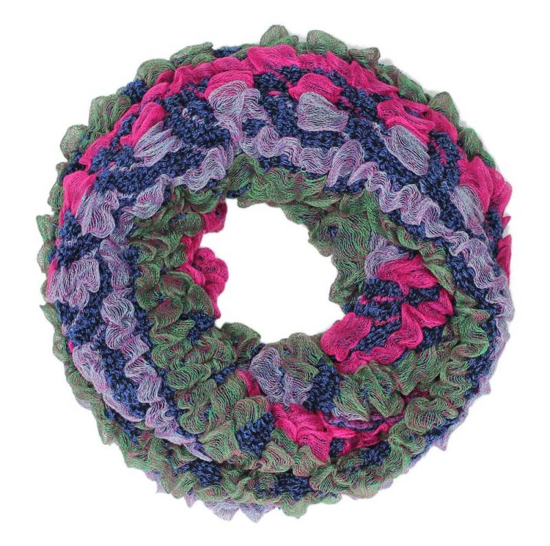 dy_mode Strickschal Winter Schal Damen Schlauchschal Flauschig Warm Rundschal Strickschal, Weich von dy_mode