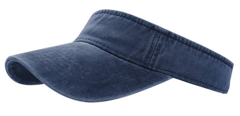 dy_mode Visor Sonnenvisor Unisex Mütze Visor Kappe Damen Herren Schirmmütze One Size, mit Klettverschluss von dy_mode