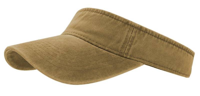 dy_mode Visor Sonnenvisor Unisex Mütze Visor Kappe Damen Herren Schirmmütze One Size, mit Klettverschluss von dy_mode