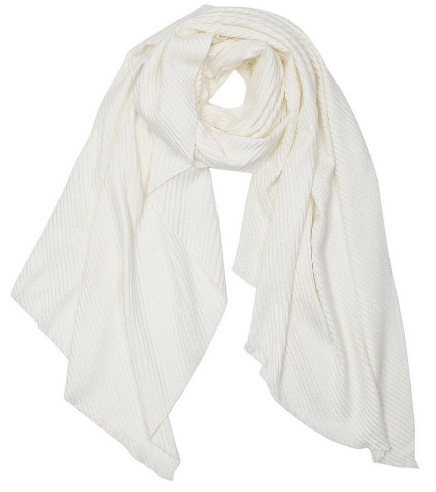 dy_mode XXL-Schal Damen XXL-Schal in Rippstrick-Optik Kuscheliger Winterschal, in Unifarben, mit feine Fransen dy_mode XXL-Schal Damen XXL-Schal in Rippstrick-Optik Kuscheliger Winterschal, in Unifarben, mit feine Fransen von dy_mode