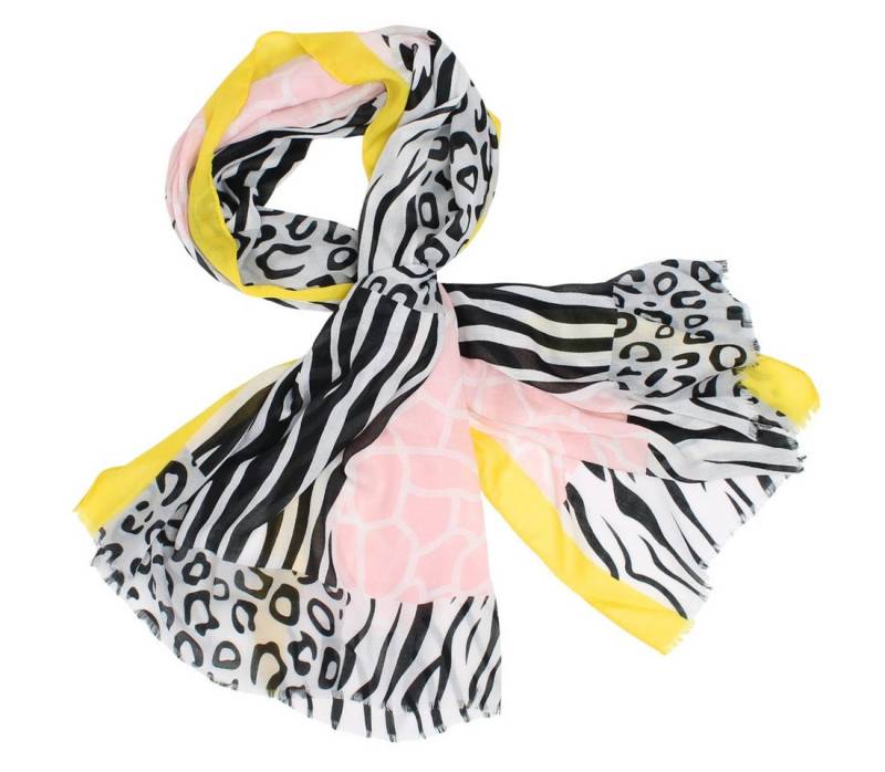 dy_mode XXL-Schal Großer Schal in Tierdruck Muster für Damen Tuch Bunter Modeschal XXL, Tierdruck Muster von dy_mode