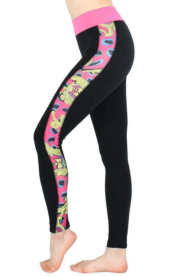 dy_mode Yogaleggings Damen Fitness Leggings Yogaleggings Sporthose Bequem mit elastischem Bund von dy_mode