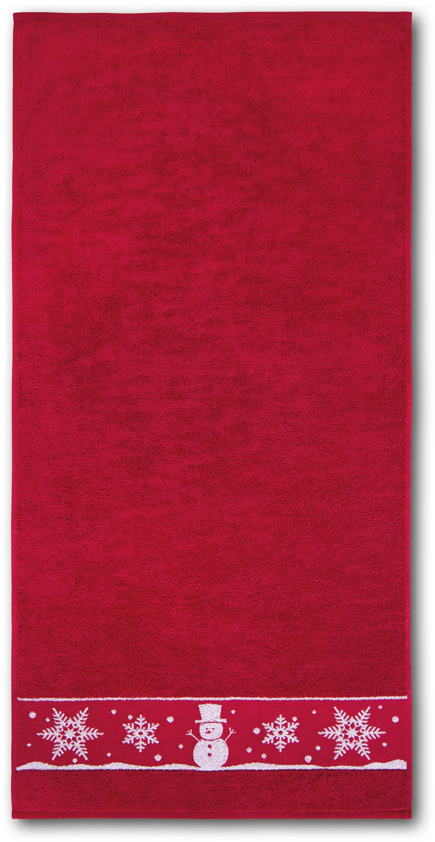 Dyckhoff Handtuch "Schneemann", (1 St.), Made in Germany von dyckhoff