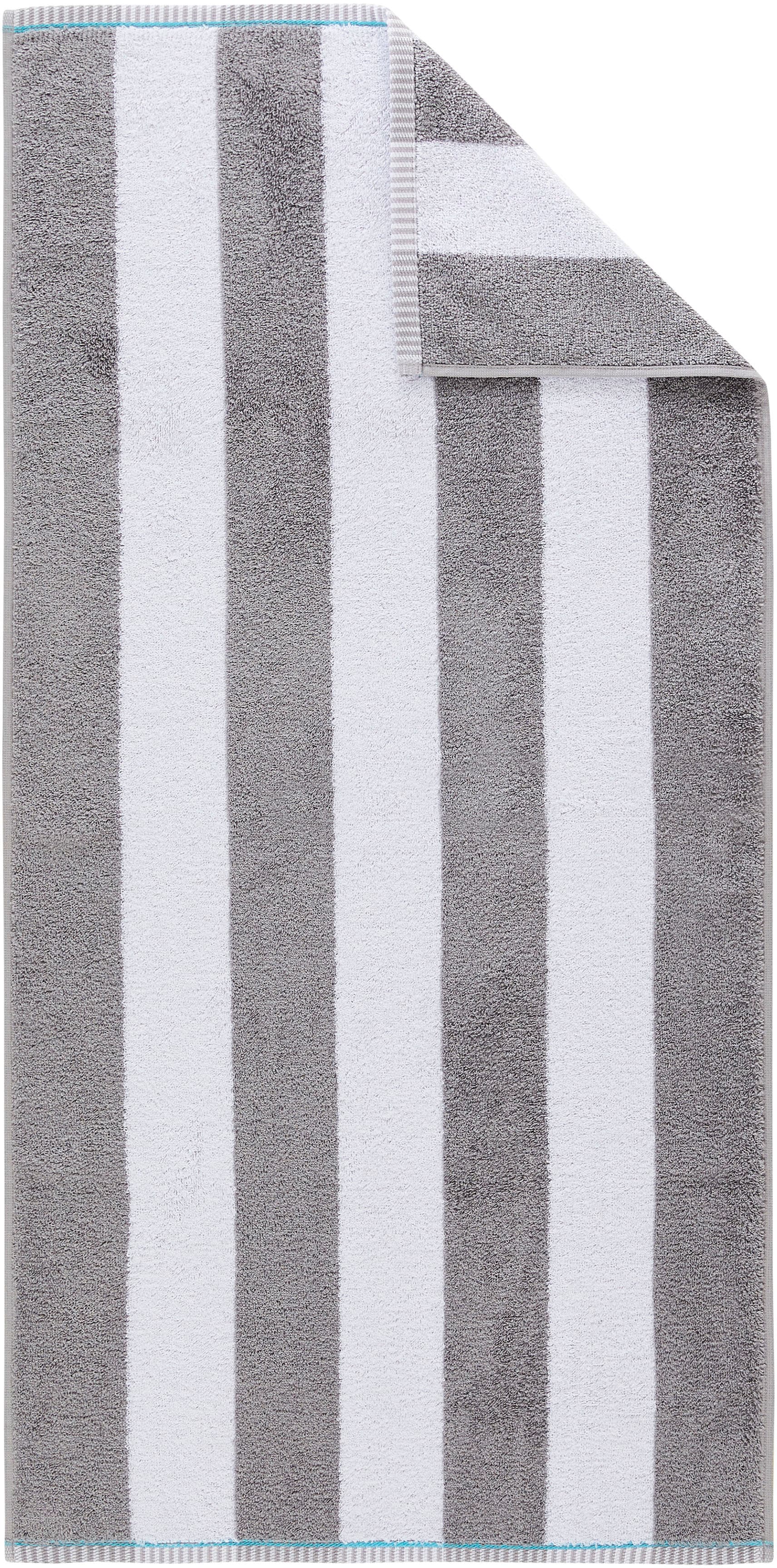 Dyckhoff Handtuch Set "Maritim, Block Stripe", (Set, 3 St., 2 Handtücher (50 x 100 cm)-1 Duschtuch (70 x 140 cm) von dyckhoff