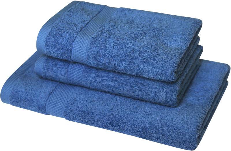 Dyckhoff Handtuch Set "Planet", Set, 3 tlg., Walkfrottier, 2 Handtücher (50x100cm), 1 Duschtuch (70x140cm) von dyckhoff