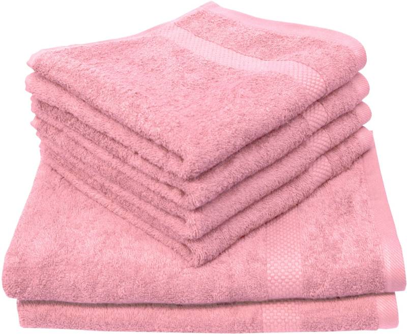 Dyckhoff Handtuch Set "Planet" Set 6 Stk. Frottier 4 Handtücher (50x100cm), 2 Duschtücher (70x140cm) von dyckhoff