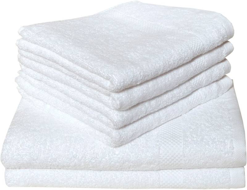 Dyckhoff Handtuch Set "Planet" Set 6 Stk. Frottier 4 Handtücher (50x100cm), 2 Duschtücher (70x140cm) von dyckhoff