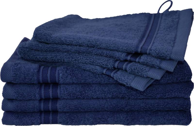 Dyckhoff Handtuch Set "Siena", Set, 8 tlg., Walkfrottier, in tollen Unifarben von dyckhoff