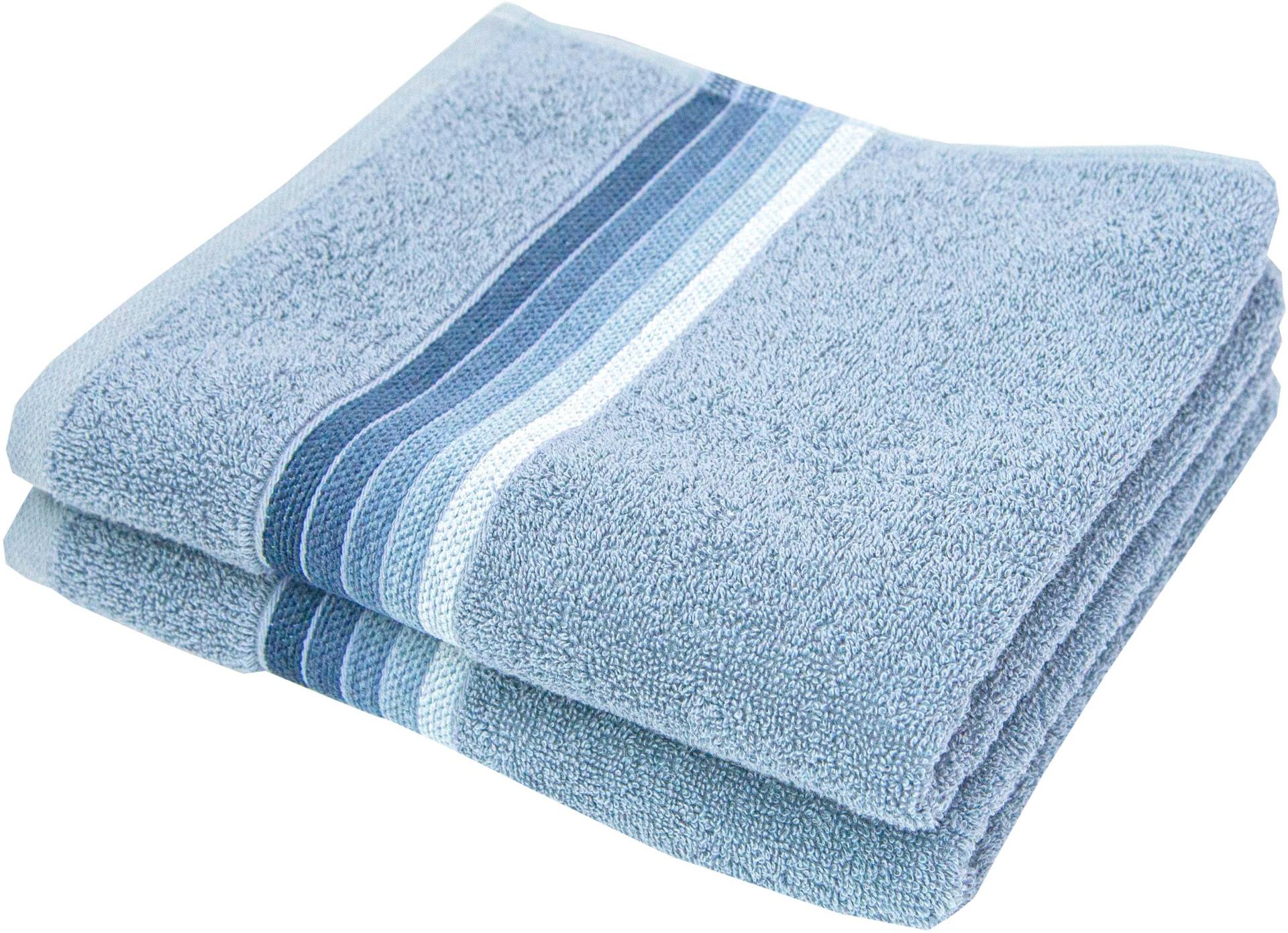 Dyckhoff Handtücher "Chenille", (Packung, 2 St., 2x Handtuch (50x100cm) von dyckhoff
