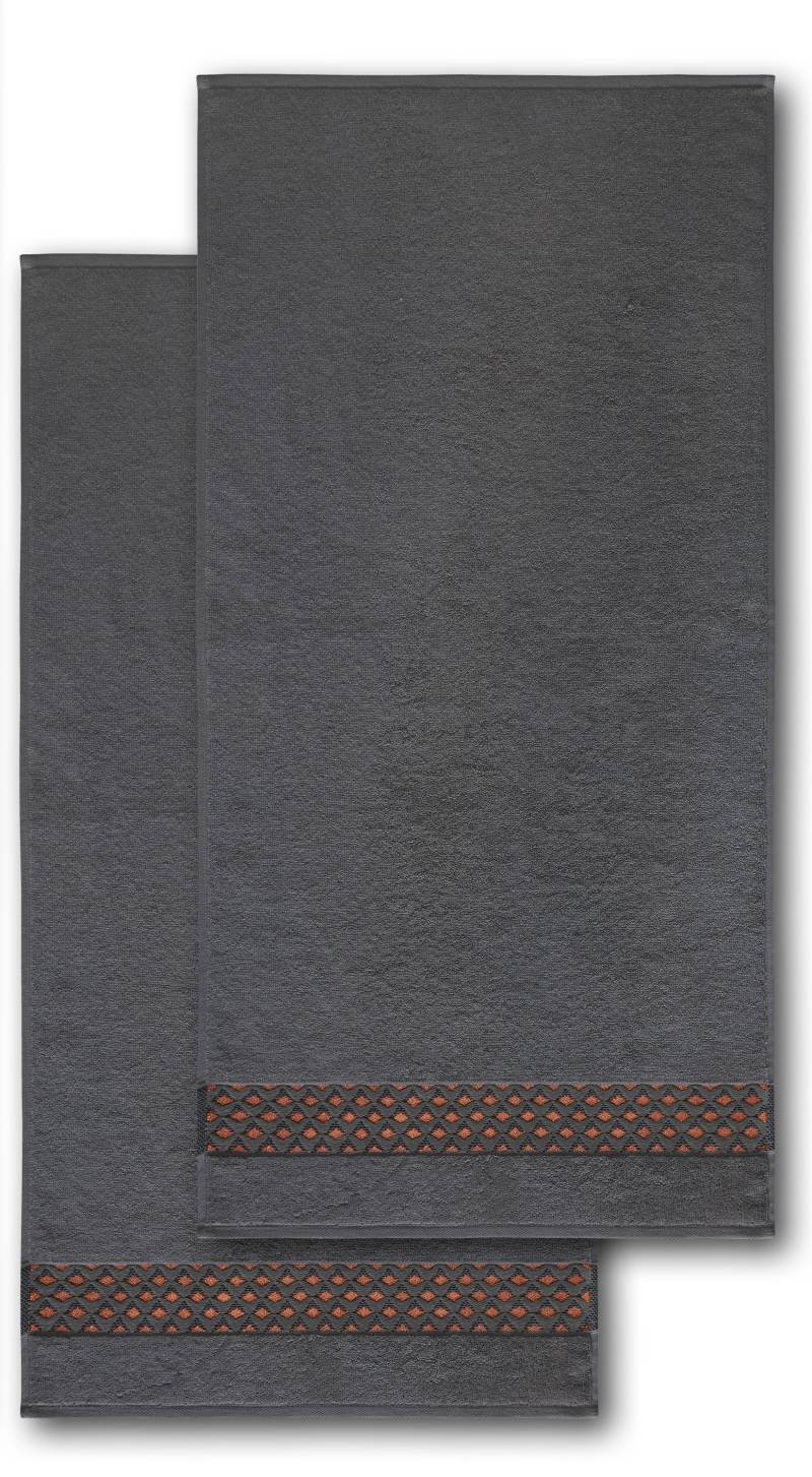 Dyckhoff Handtücher "Mesh", (Packung, 2 St.), Made in Germany von dyckhoff