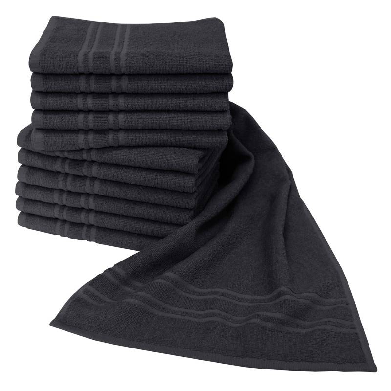 Dyckhoff Handtücher "Saphir Friseurhandtücher" Farbecht und besonders strapazierfähig, 34x90 cm von dyckhoff