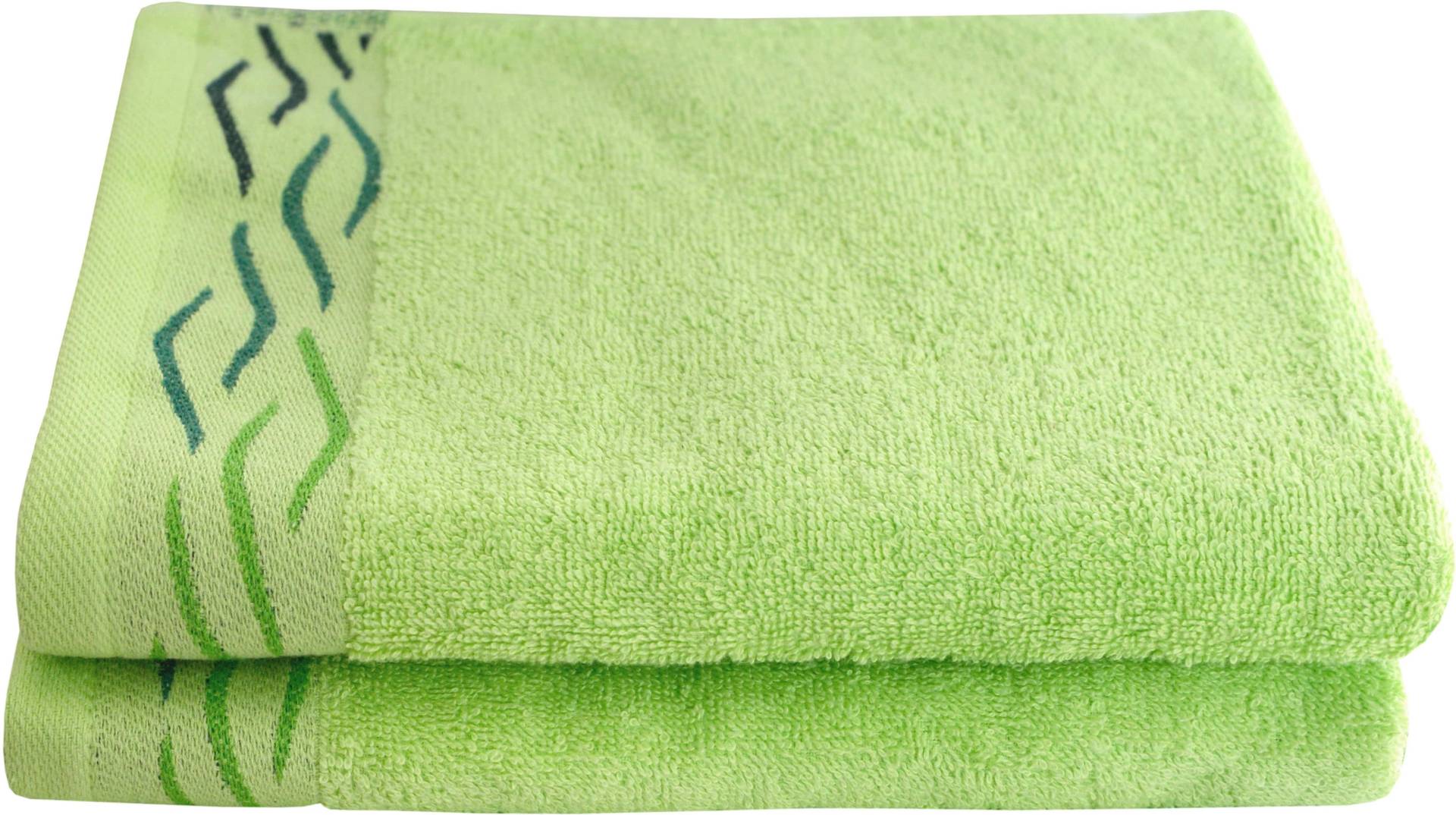 Dyckhoff Handtücher "Wave" mit Jacquard-Bordüre von dyckhoff