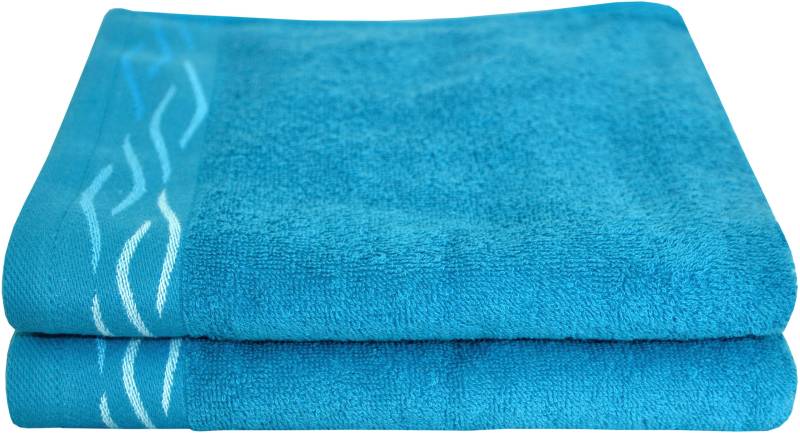 Dyckhoff Handtücher "Wave" mit Jacquard-Bordüre von dyckhoff