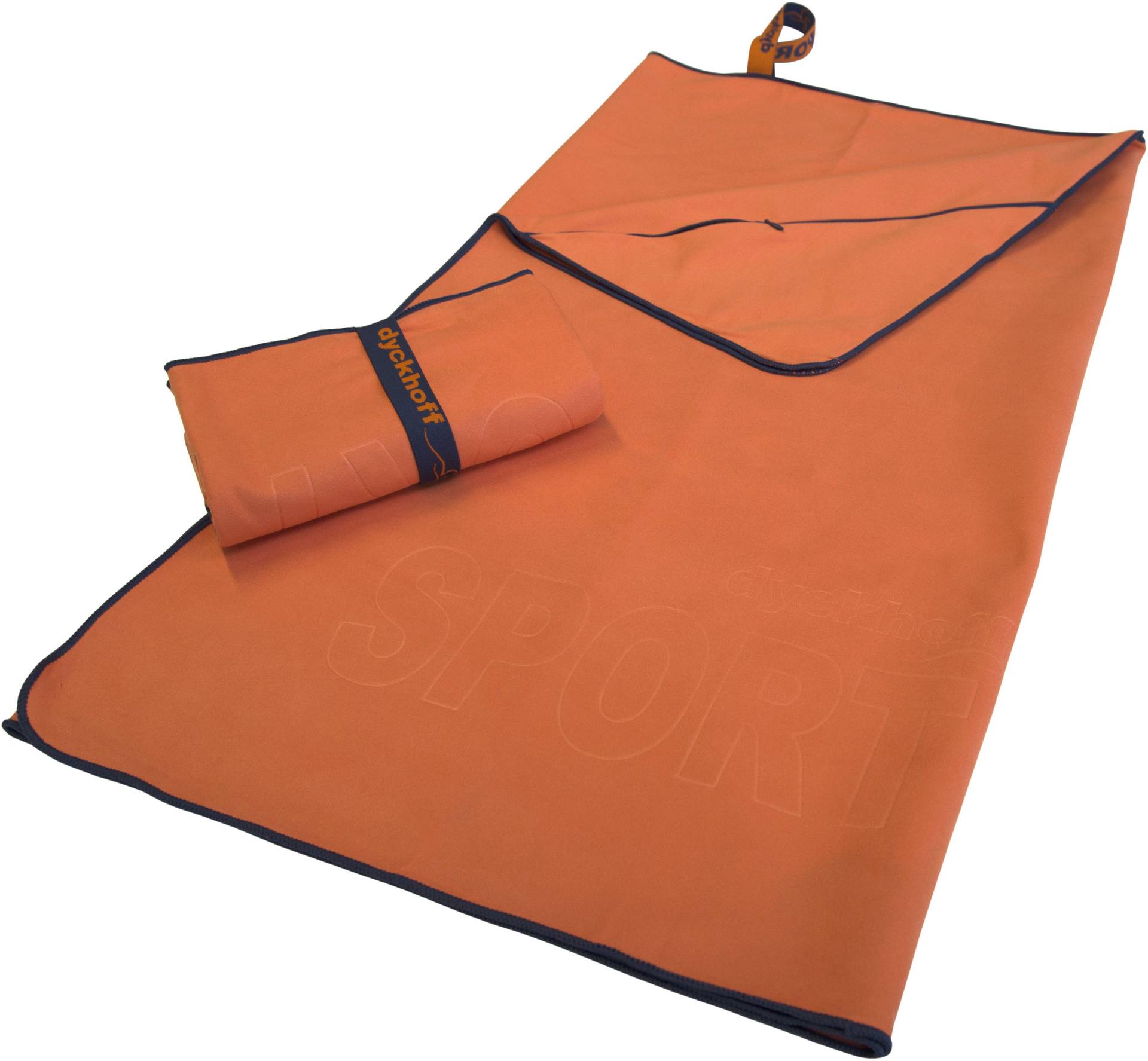 Dyckhoff Sporthandtuch "Mikrofaser Sporttuch", (1 St., Handtuch 60 x 120 cm), auch als 2er Set erhätlich von dyckhoff