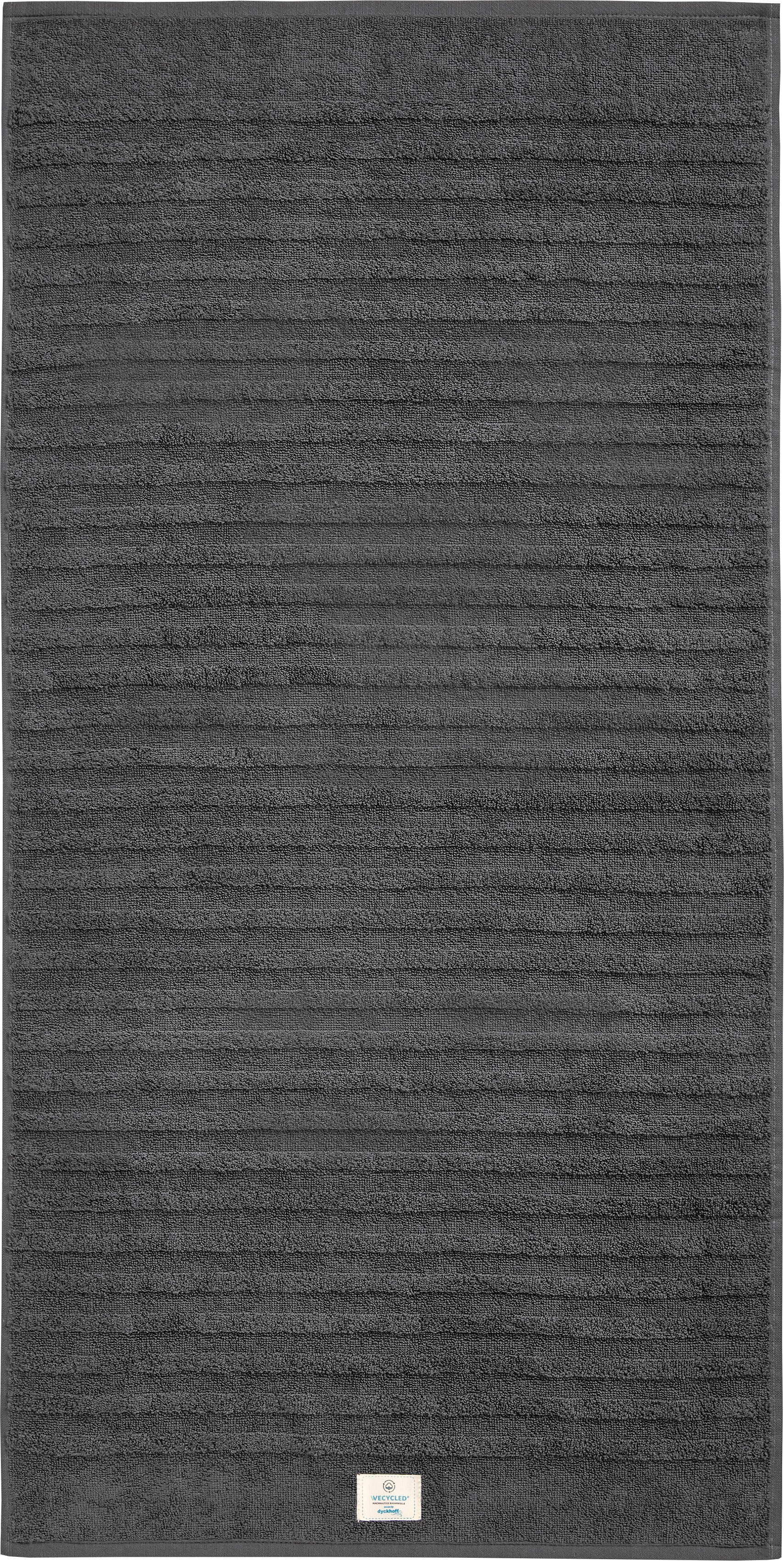 Dyckhoff Handtuch Set "Wecycled", (3 St., 2 Handtücher (50x100 cm)-1 Badetuch (70x140 cm) von dyckhoff