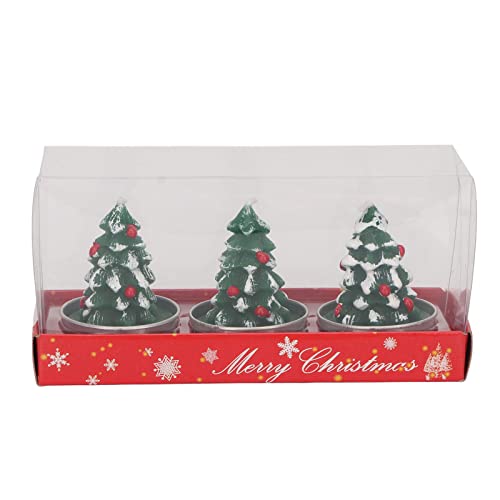 Weihnachtsbaum-Teelichter, Handgefertigt, Zarte Weihnachtsbaumförmige Kerze, Zündet Kerzen Für Weihnachtsdekoration, Geschenke von dykaae